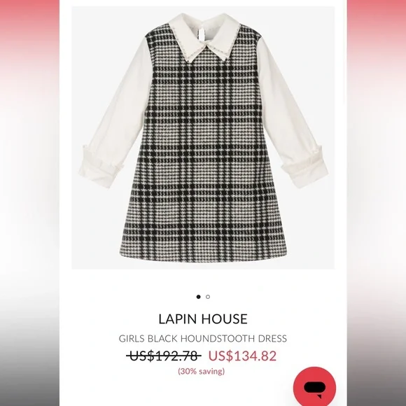 houndstooth dress - Picture 2 of 4